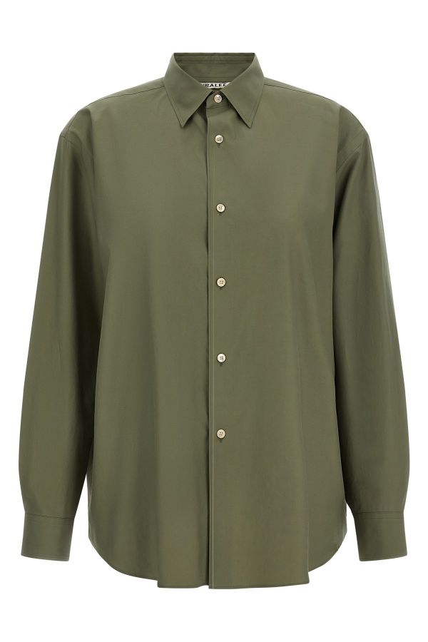  Auralee 'washed Finx Twill' Shirt 