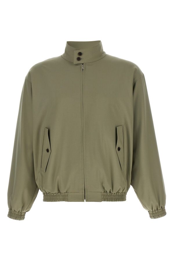  Auralee Wool Bomber Jacket 