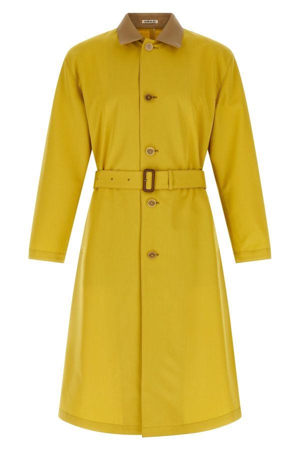  Auralee 'wool Max Canvas' Coat 