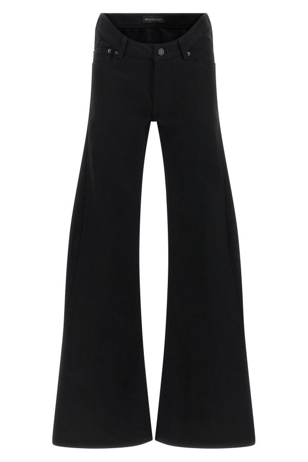  Balenciaga Curved Waist Jeans 