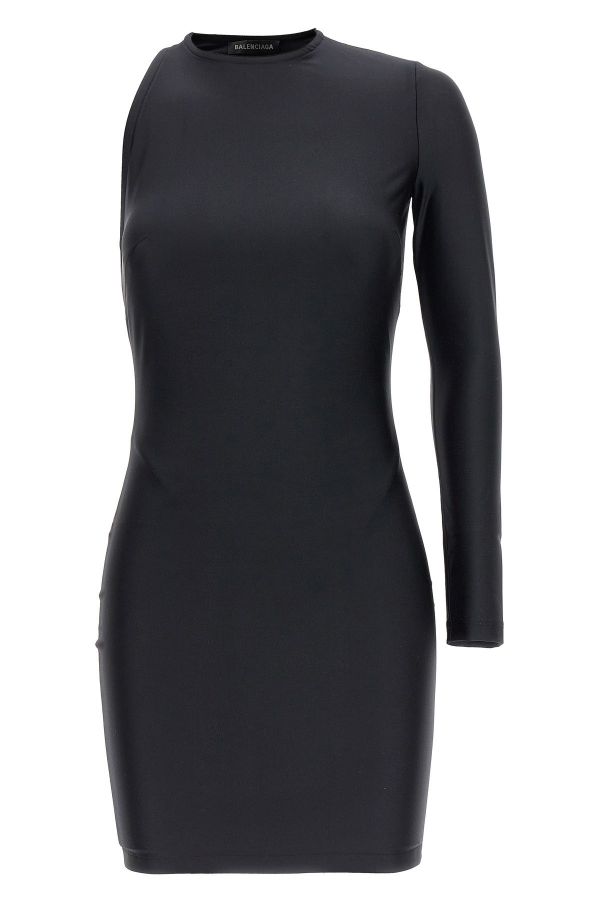  Balenciaga Cut-out One Shoulder Dress 