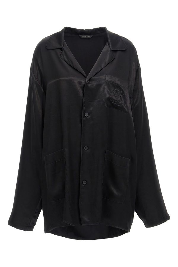  Balenciaga Embroidery Shirt 
