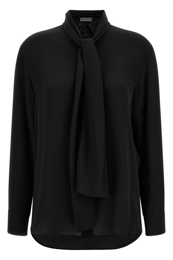  Balenciaga Shirt With Scarf 