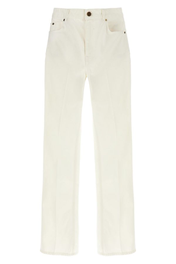  Balmain Embroidery Jeans 