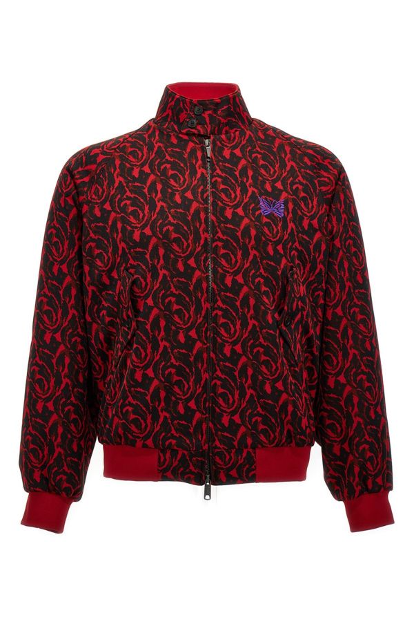  Baracuta 'jacquard Needles' Bomber Jacket 