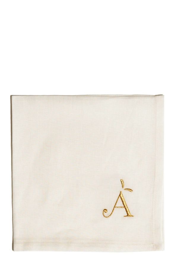  Bitossi 'a' Letter Napkin 