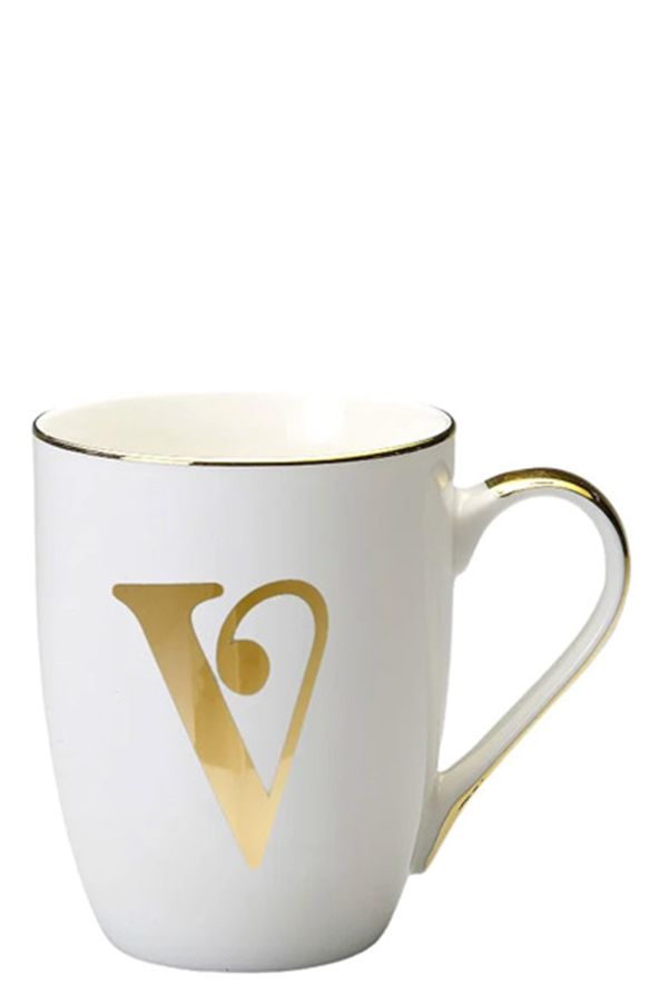  Bitossi Cup Letter 'v' 