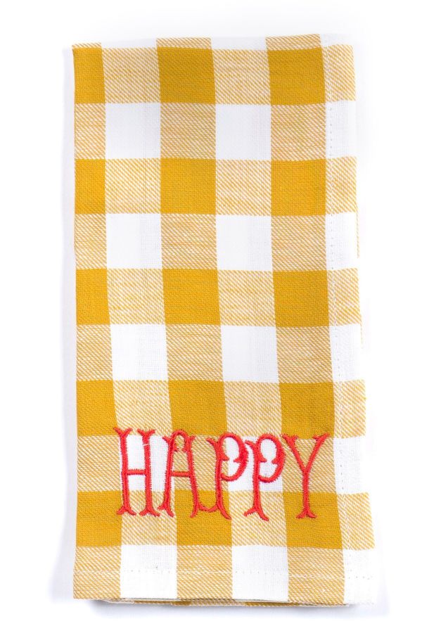  Bitossi 'happy' Napkin 