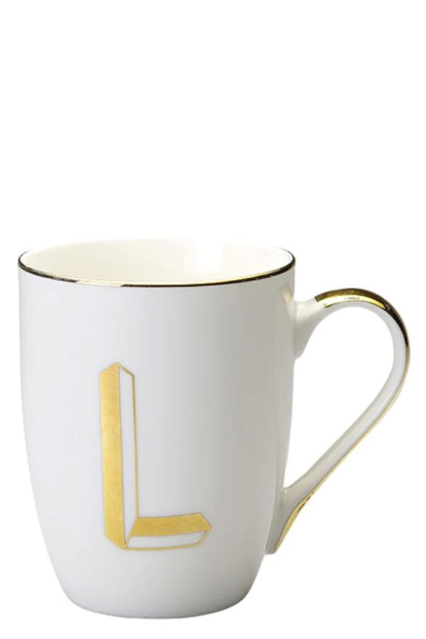  Bitossi Mug Letter 'l' ⌀ 8.2 Cm 