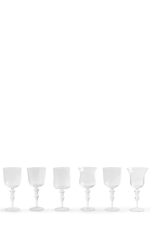  Bitossi Set 6 Calici Assorted Shapes 