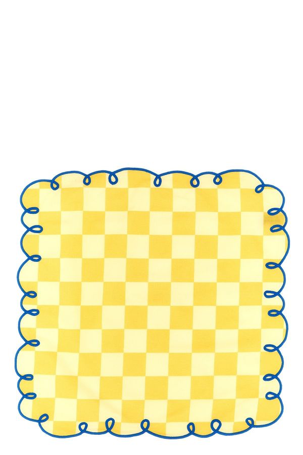  Bitossi Set Of 2 Napkins With Scalloped Edge 