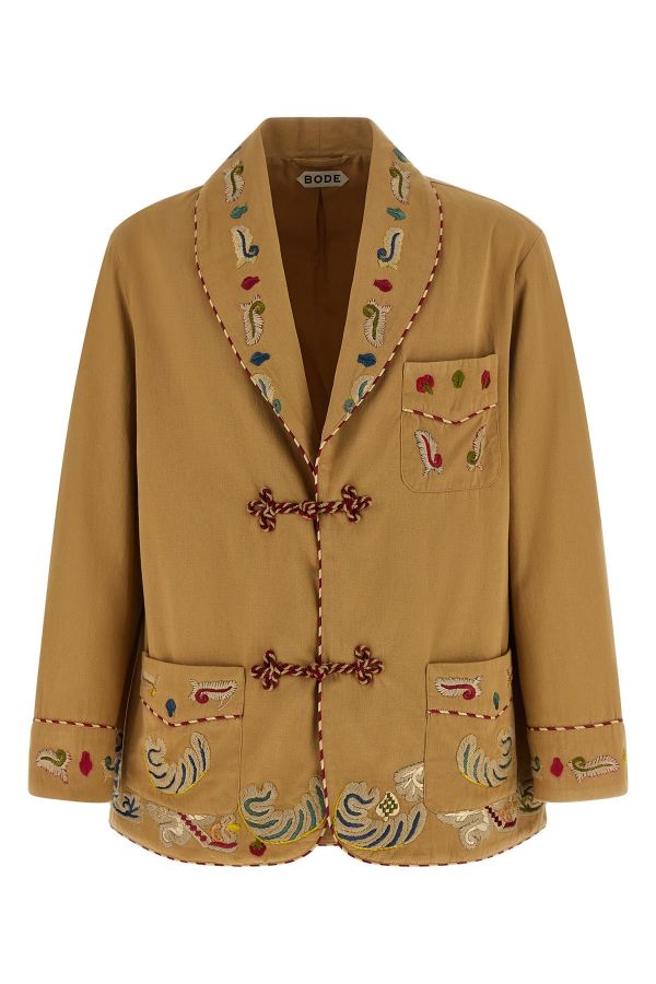  Bode 'feather Runner Smoking' Blazer 