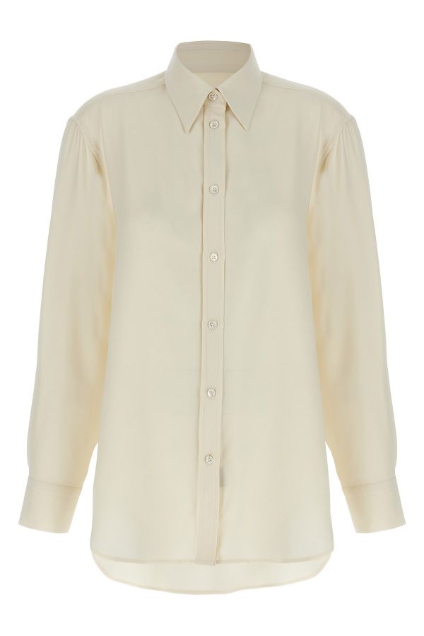  Brioni Cady Silk Shirt 