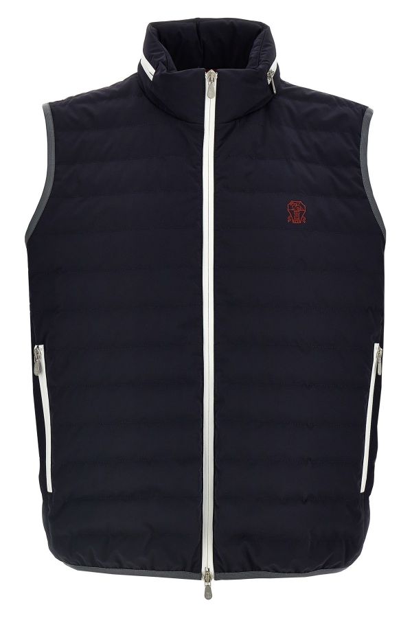  Brunello Cucinelli Logo Vest 