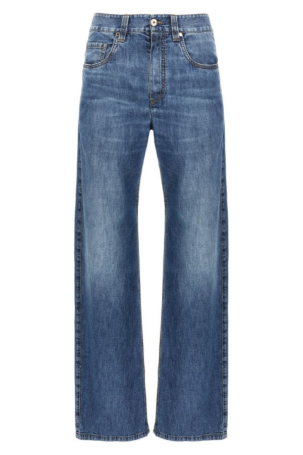  Brunello Cucinelli Straight Jeans 