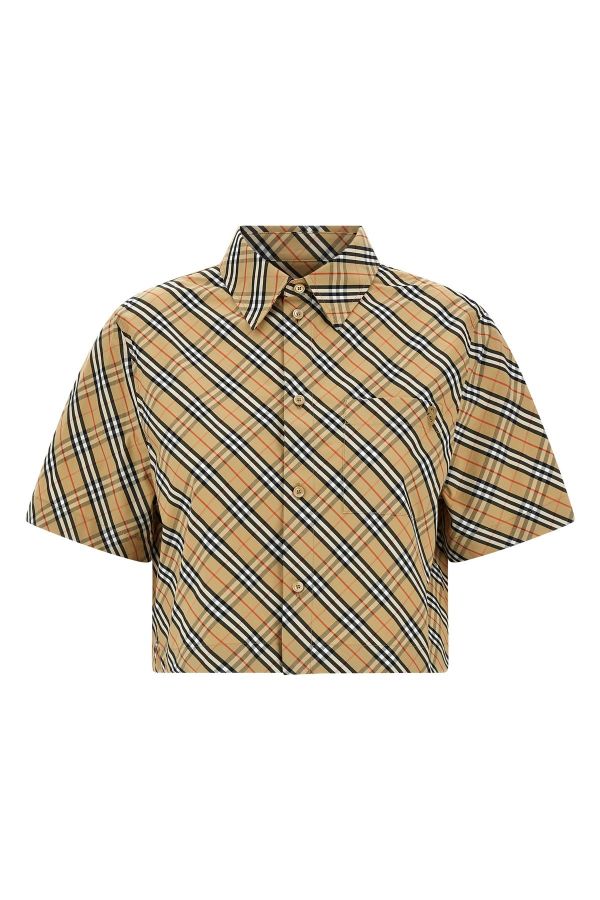  Burberry 'b Shield' Check Shirt 