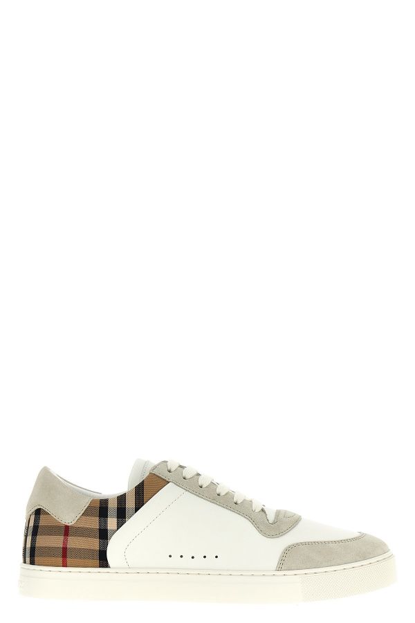  Burberry Check Sneakers 