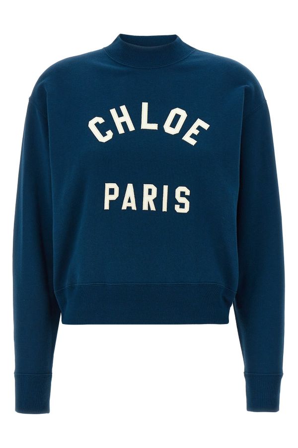  Chloé Logo Sweatshirt 