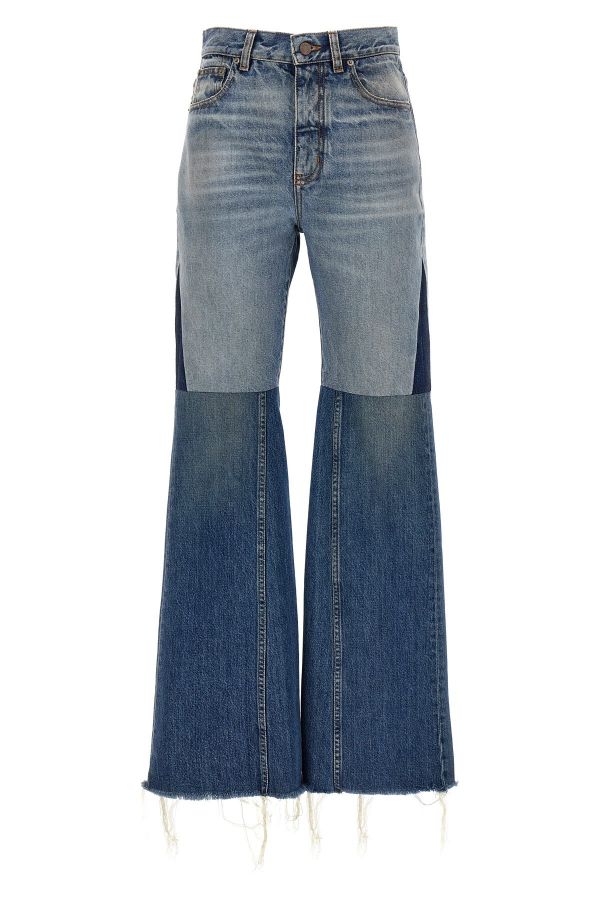  Chloé Patchwork Jeans 