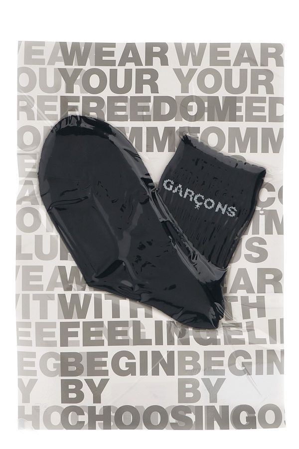  Comme Des Garçons Homme Plus Logo Socks 