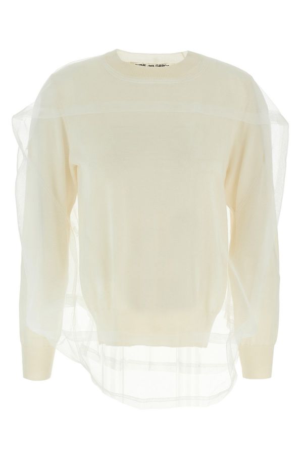  Comme Des Garçons Tulle Sweater 