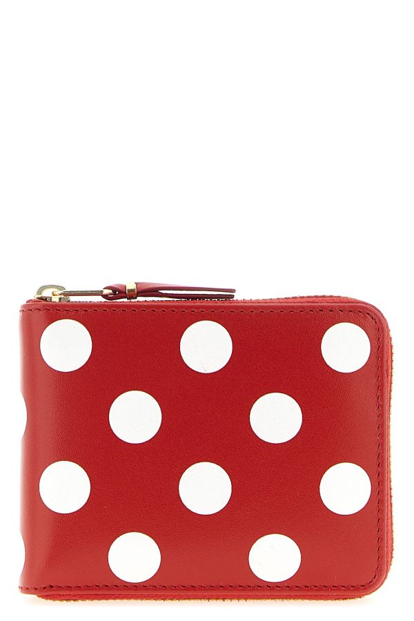  Comme Des Garçons Wallet Polka Dots Printed Wallet 