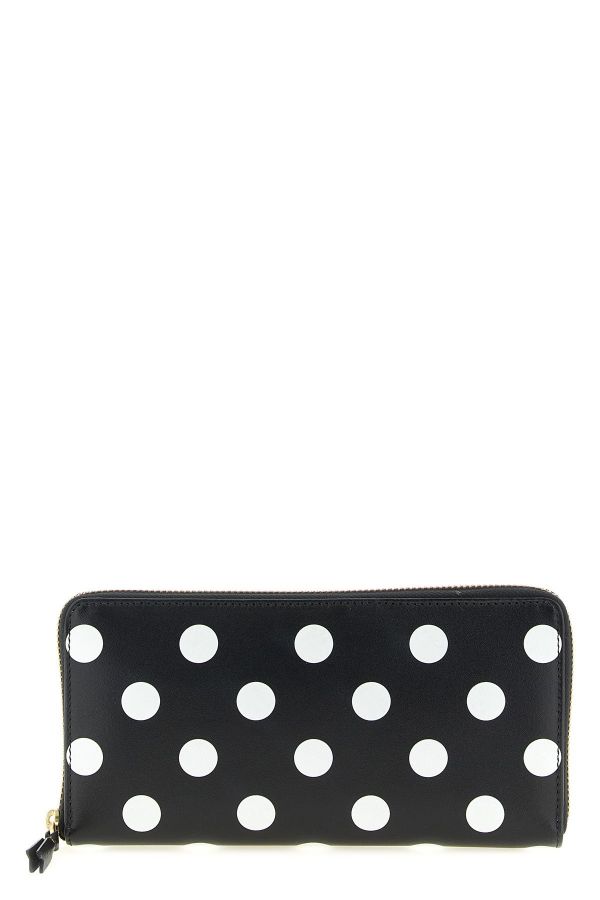  Comme Des Garçons Wallet 'polka Dots Printed’ Wallet 