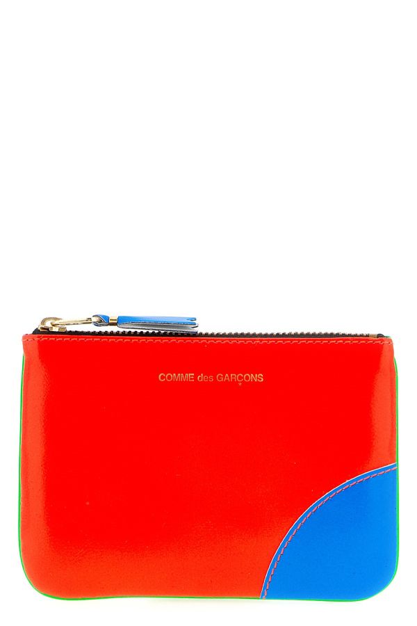  Comme Des Garçons Wallet 'super Fluo' Card Holder 