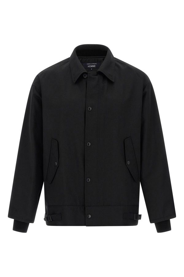  Comme Des GarҪons Homme Wool Overshirt 