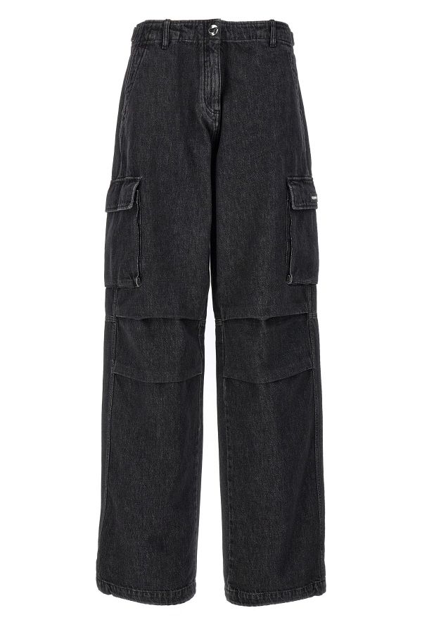  Coperni 'denim Wide Leg Cargo' Jeans 