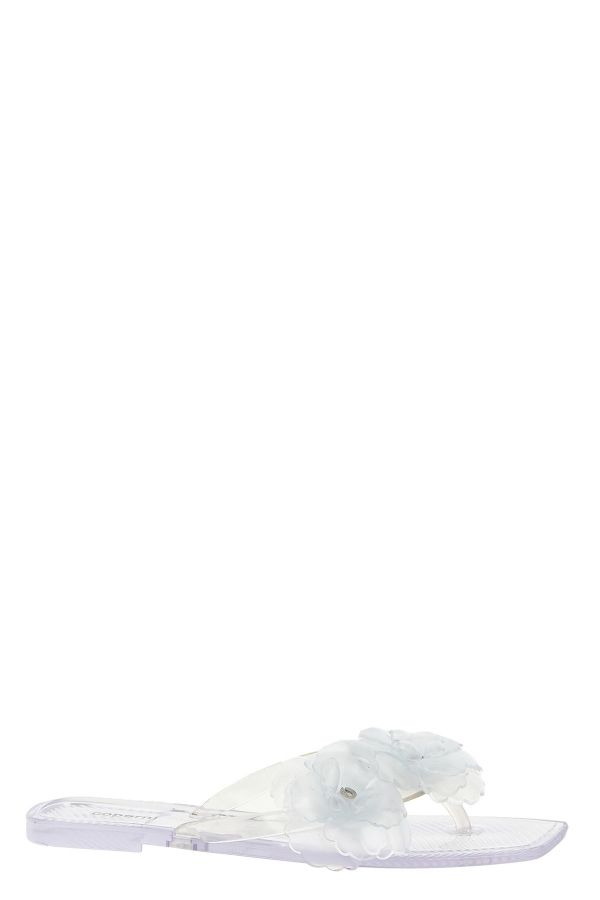  Coperni 'silicone Flower Flat' Sandals 
