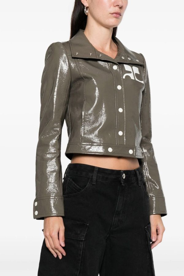  Courreges 'vinyl' Jacket 