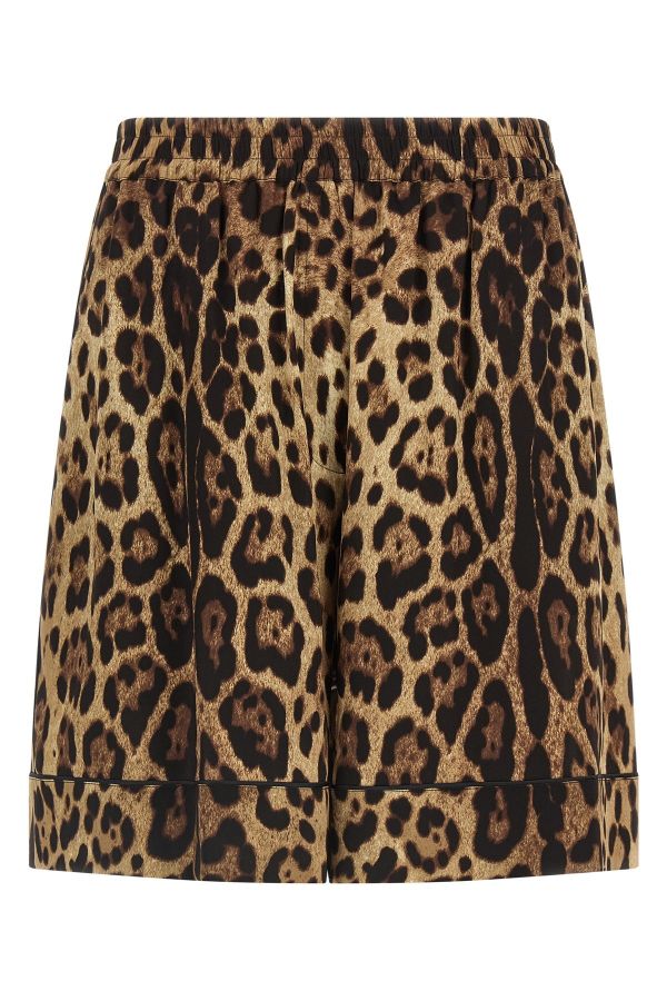 Dolce & Gabbana Leopard Shorts 