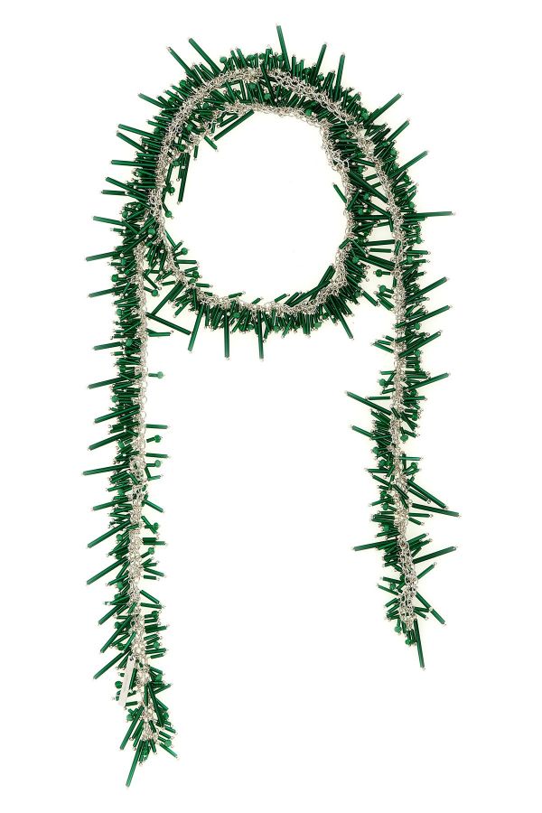  Dries Van Noten  'embroidered Scarf' Necklace 