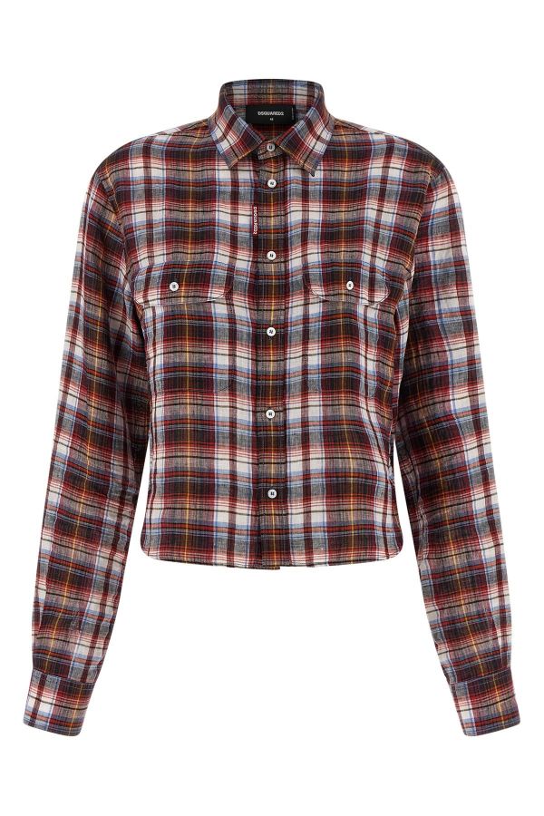  Dsquared2 'check Baby' Shirt 