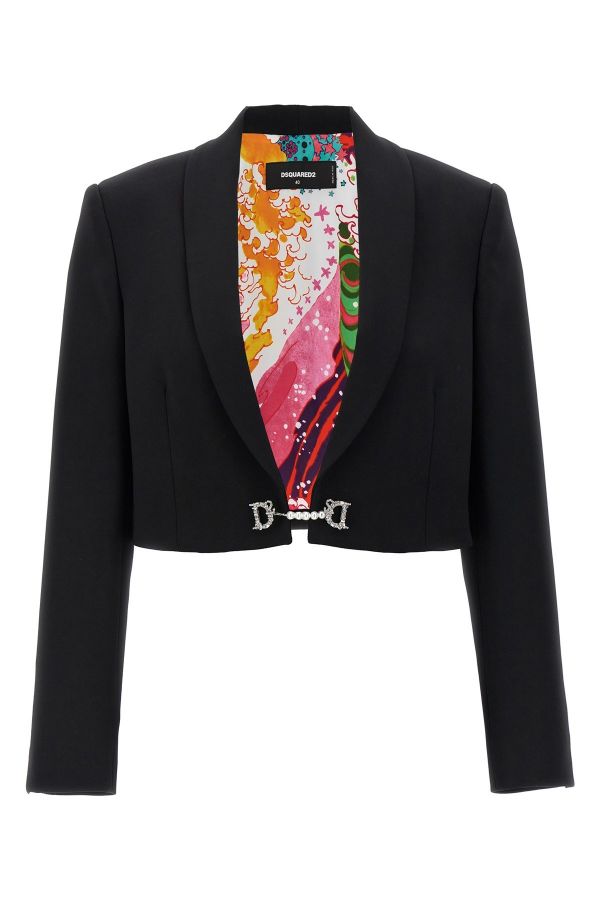  Dsquared2 'd2 Jewel' Short Jacket 