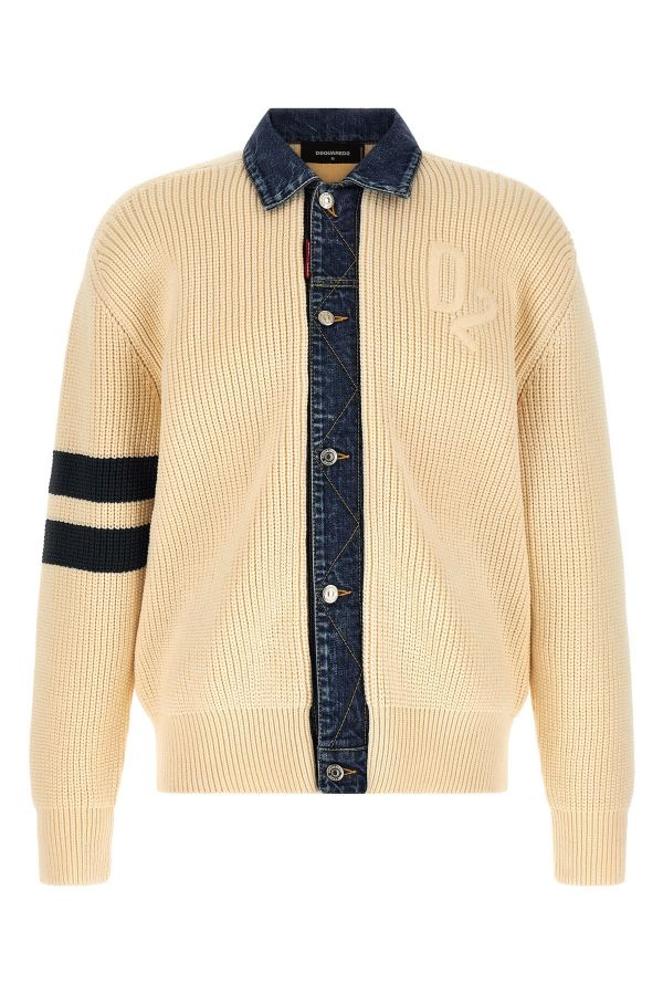  Dsquared2 'denim Mix D2' Cardigan 