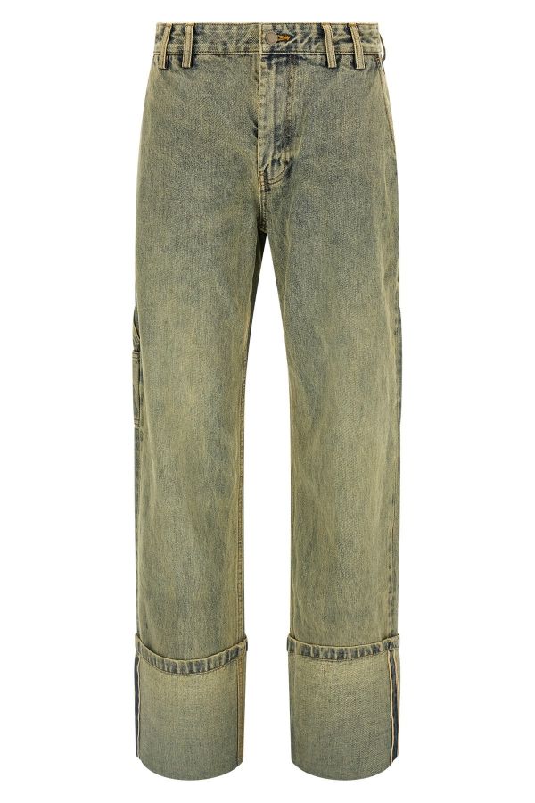  Entire Studios 'cuff Surface Wave' Jeans 