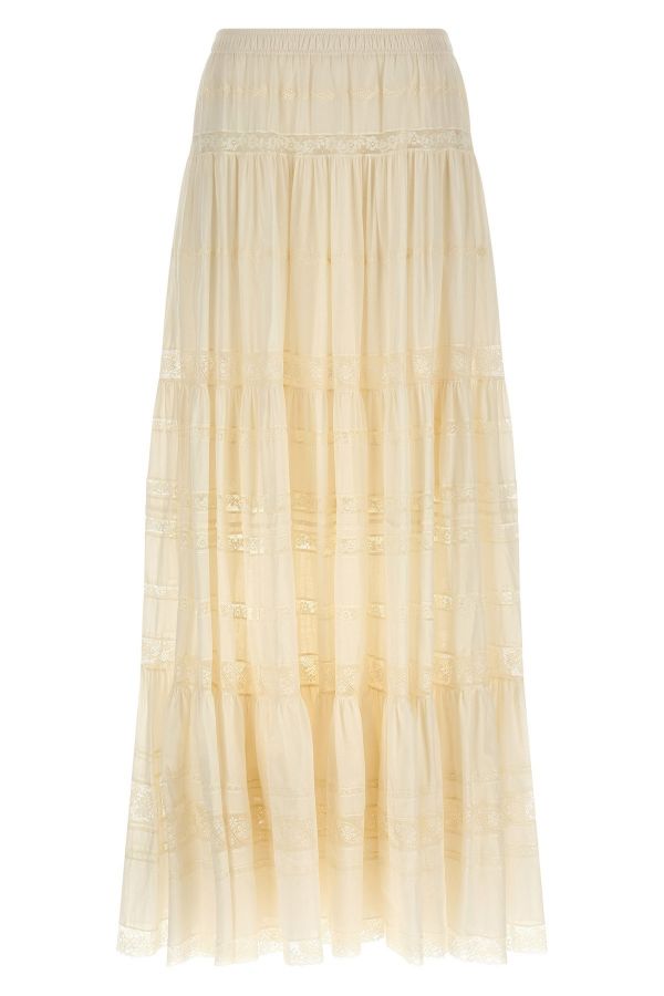  Ermanno Scervino Lace Insert Skirt 