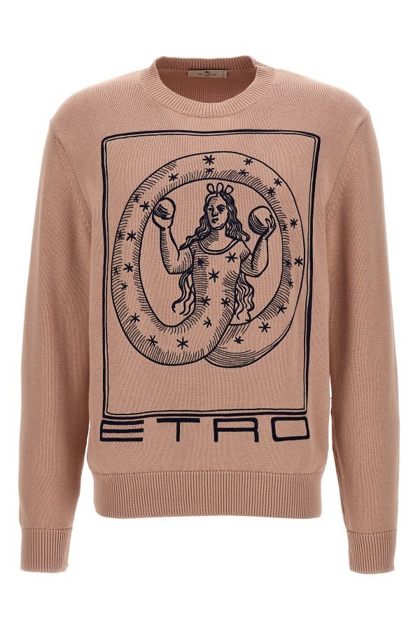  Etro Logo Embroidery Sweater 