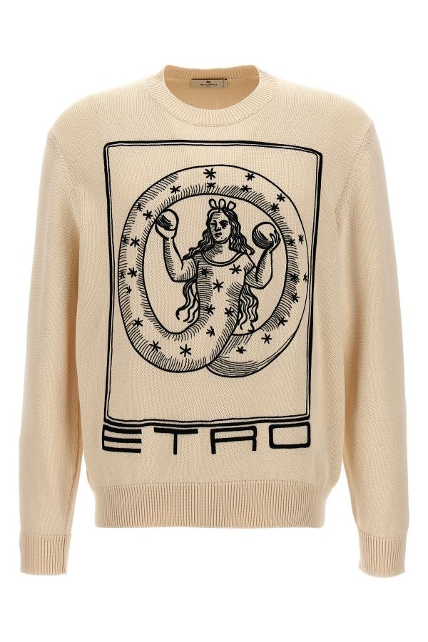  Etro Logo Embroidery Sweater 