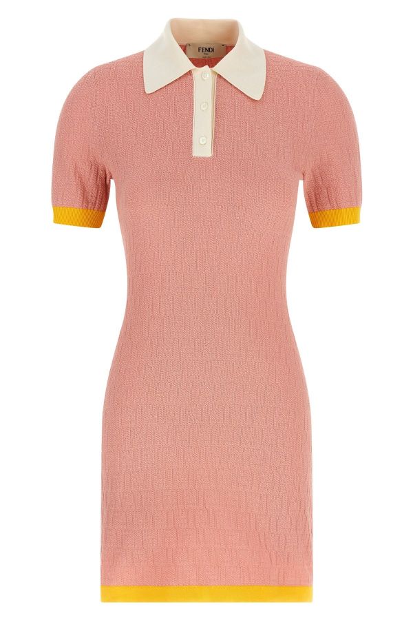  Fendi Color-block Dress 