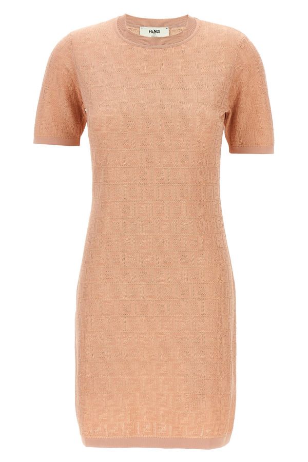  Fendi Ff Cotton Dress 
