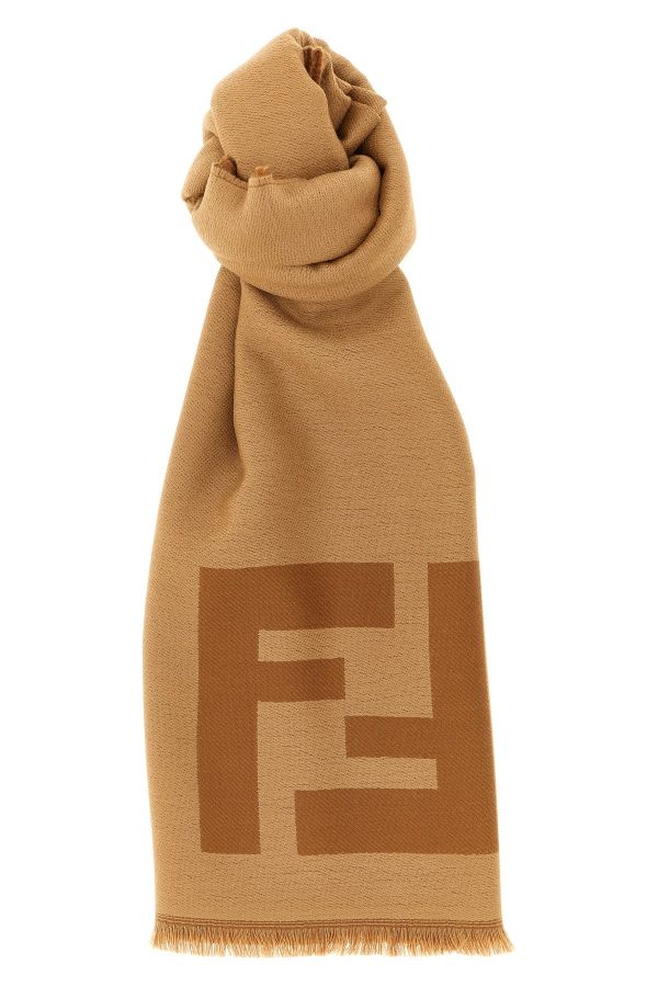  Fendi Ff Macro Scarf 