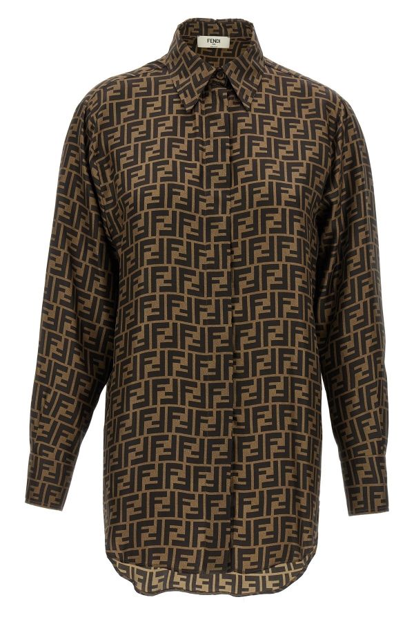  Fendi Ff Monogram Shirt 