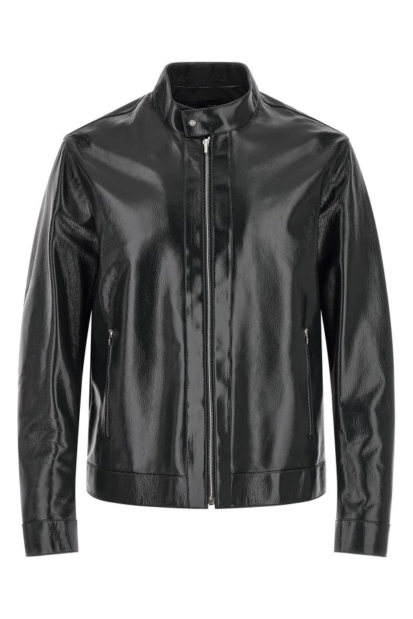  Fendi Lacquered Leather Blouson 