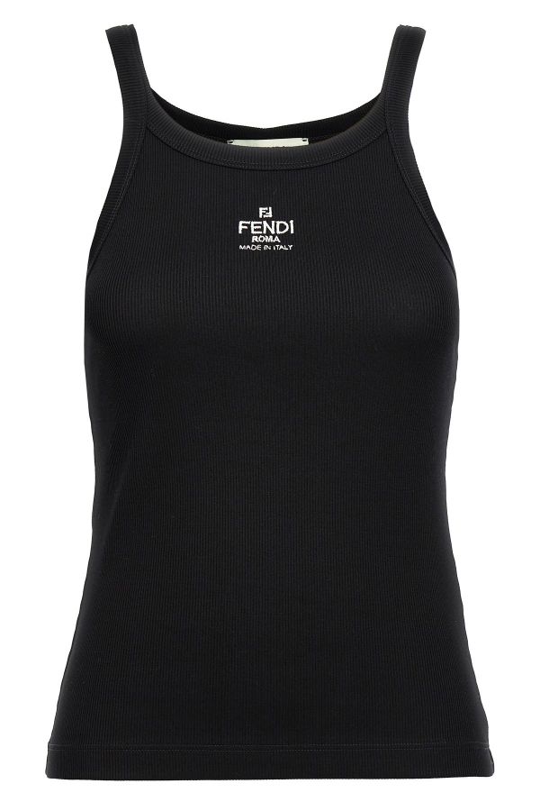  Fendi Logo Tank Top 