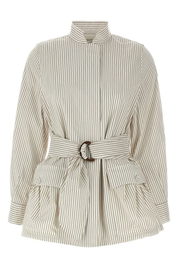  Fendi Striped Blouson 