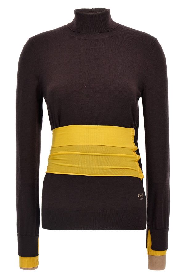  Fendi Wool Turtleneck Sweater 