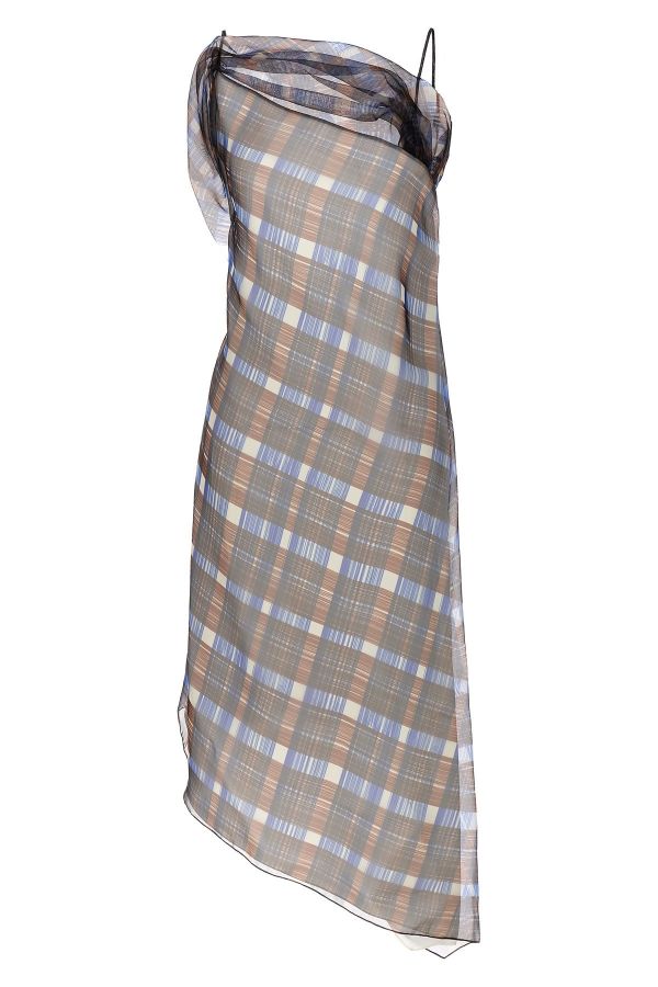  Ferragamo Asymmetrical Dress 